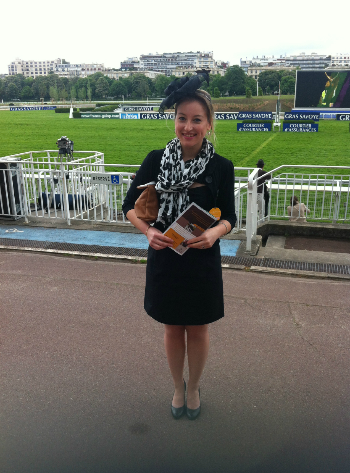 Benedicte horse race Paris cropped