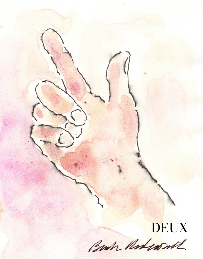 Two Deux Signature Cropped DEUX